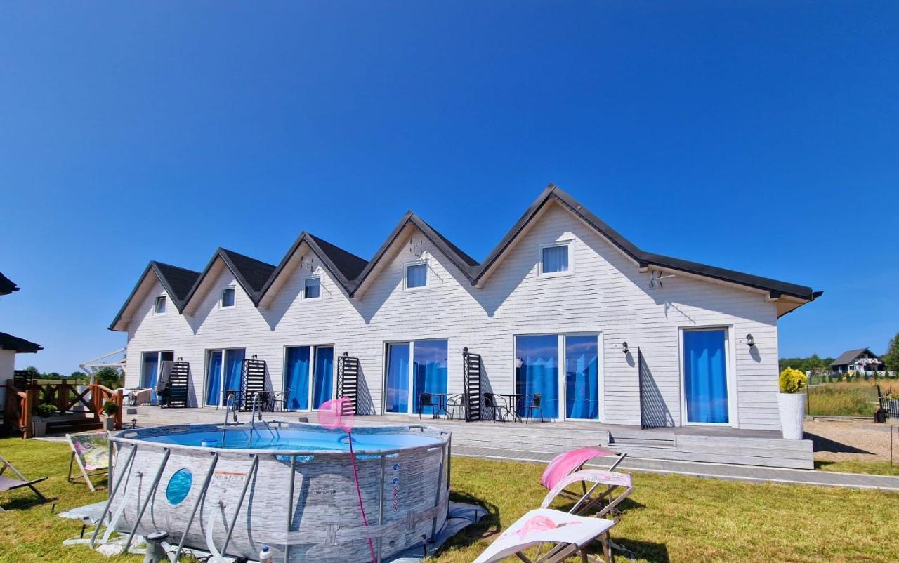 Diamenty Baltyku Domki Wakacyjne Balia Z Jacuzzi Mielenko Exterior foto